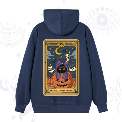 Purplehecate The Halloween Hermit Tarot Hoodie
