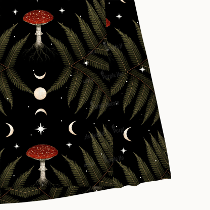 Purplehecate Moonlit Mushroom Gown Maxi Tank Beachwear Dress