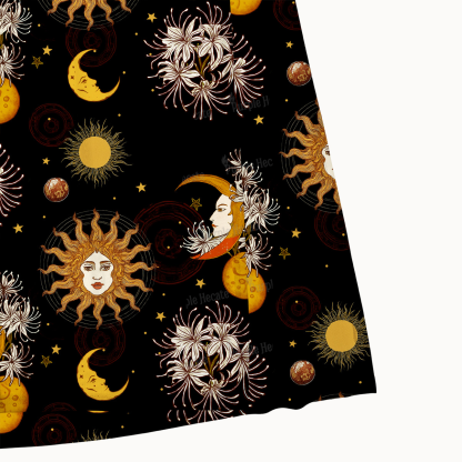 Purplehecate Stellar Symphony Maxi Tank Beachwear Dress