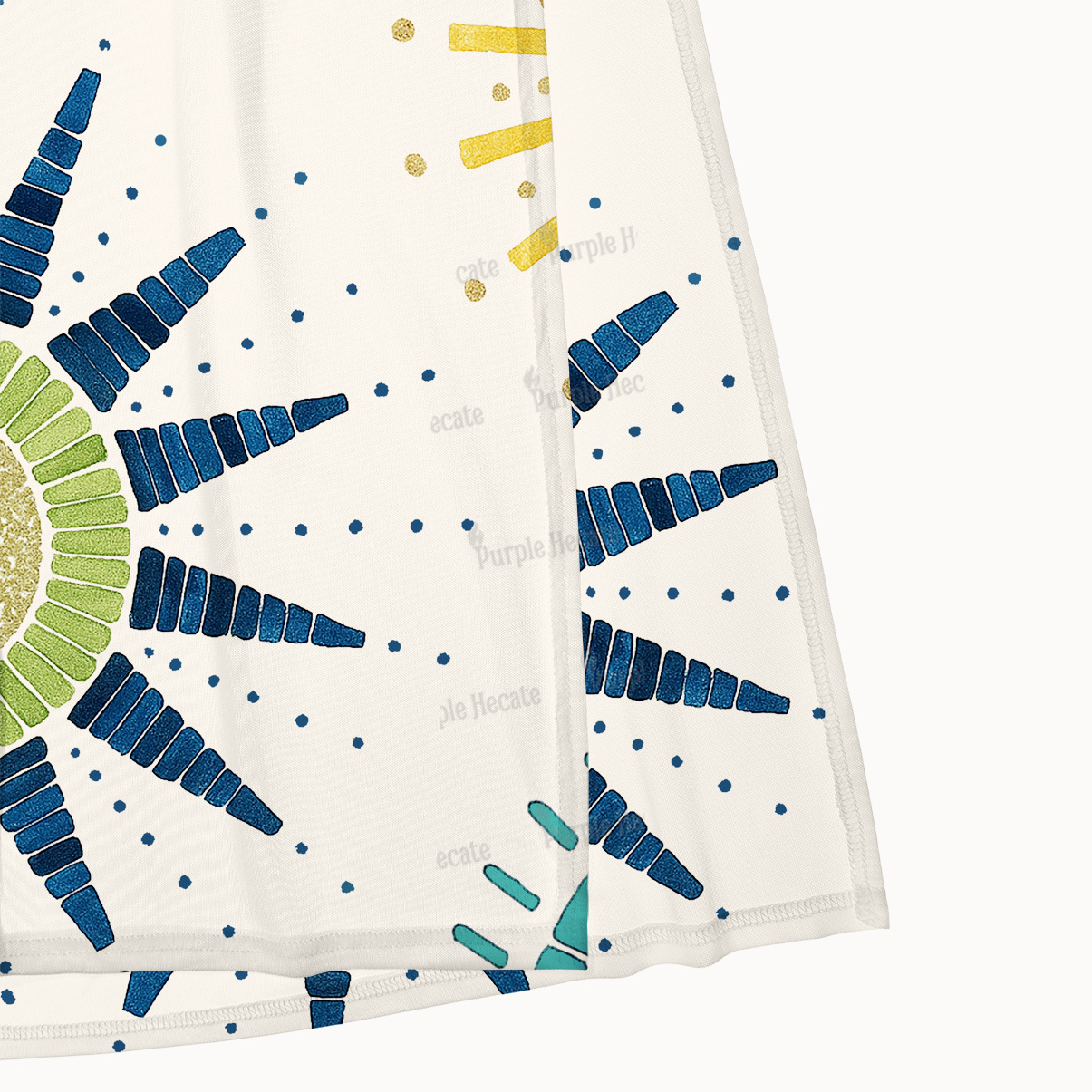 Purplehecate Sun Eye Maxi Tank Beachwear Dress