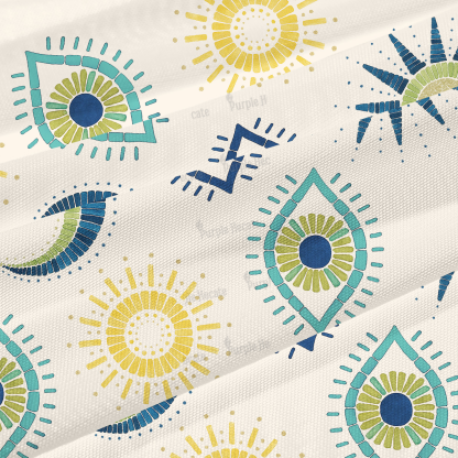 Purplehecate Sun Eye Maxi Tank Beachwear Dress