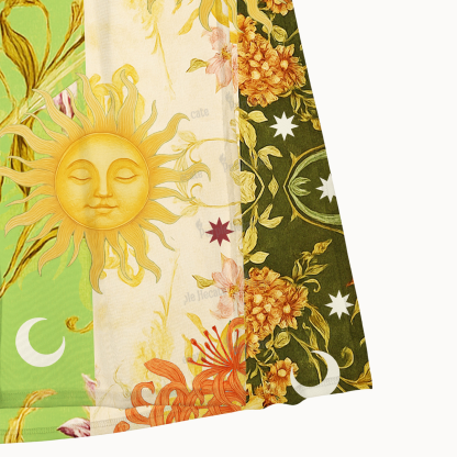 Purplehecate Sun Garden Maxi Tank Beachwear Dress