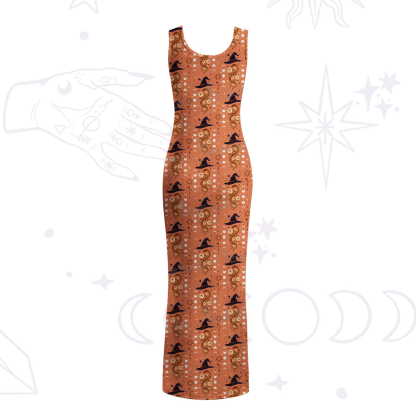 Purplehecate Witch's Enchantment Maxi Tank Beachwear Dress