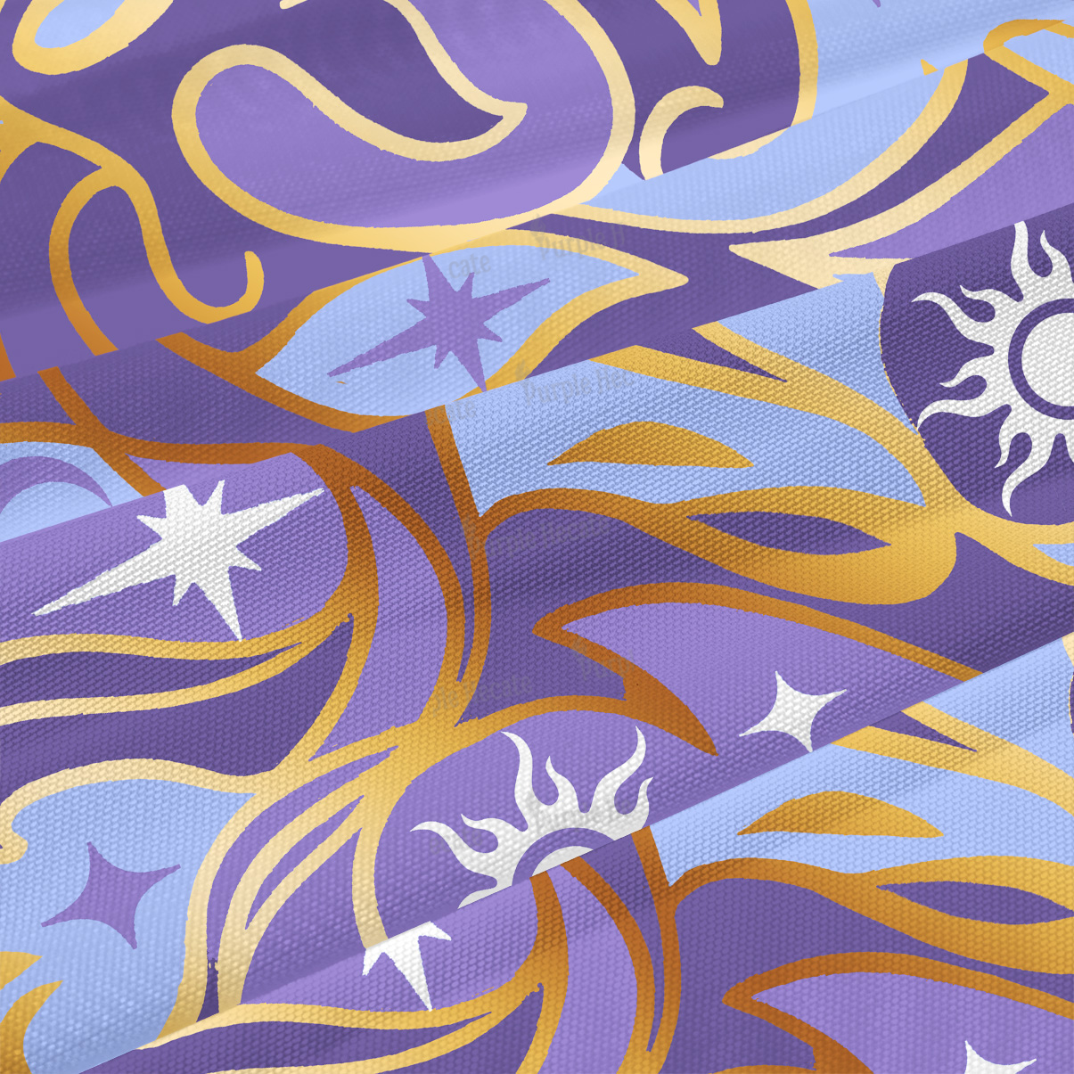 Purplehecate Divination Night Print Maxi Tank Beachwear Dress