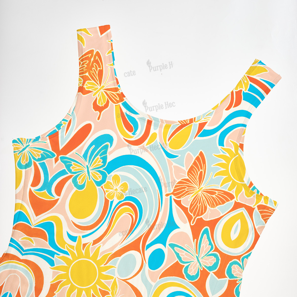 Purplehecate Summer Sanctuary Maxi Tank Beachwear Dress