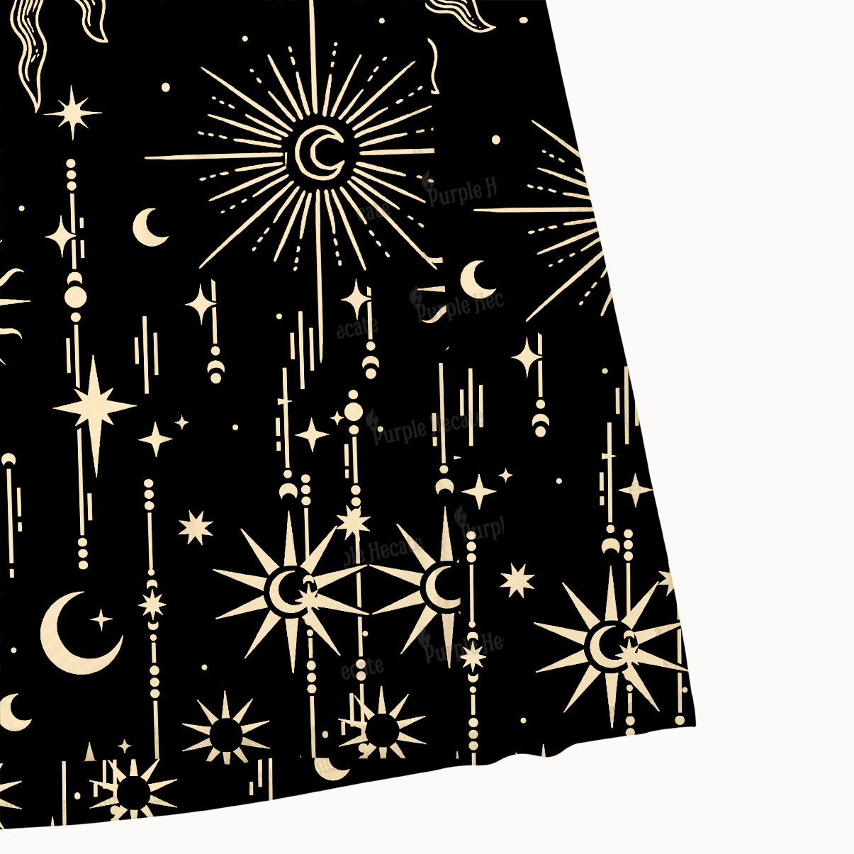 Purplehecate Solar Oracle Maxi Tank Beachwear Dress