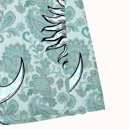 Purplehecate Sun & Moon Whispers Maxi Tank Beachwear Dress