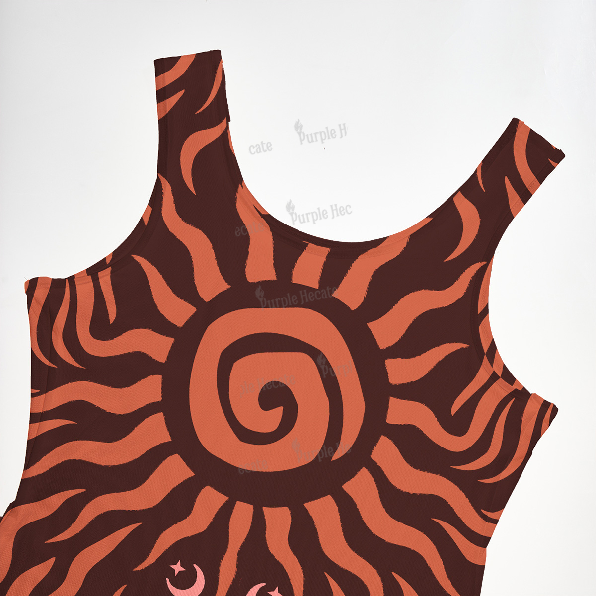 Purplehecate Solar Ritual Maxi Tank Beachwear Dress