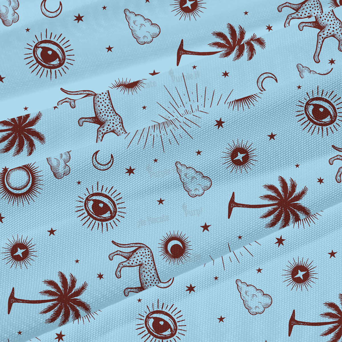 Purplehecate Eye of the Universe Maxi Tank Beachwear Dress