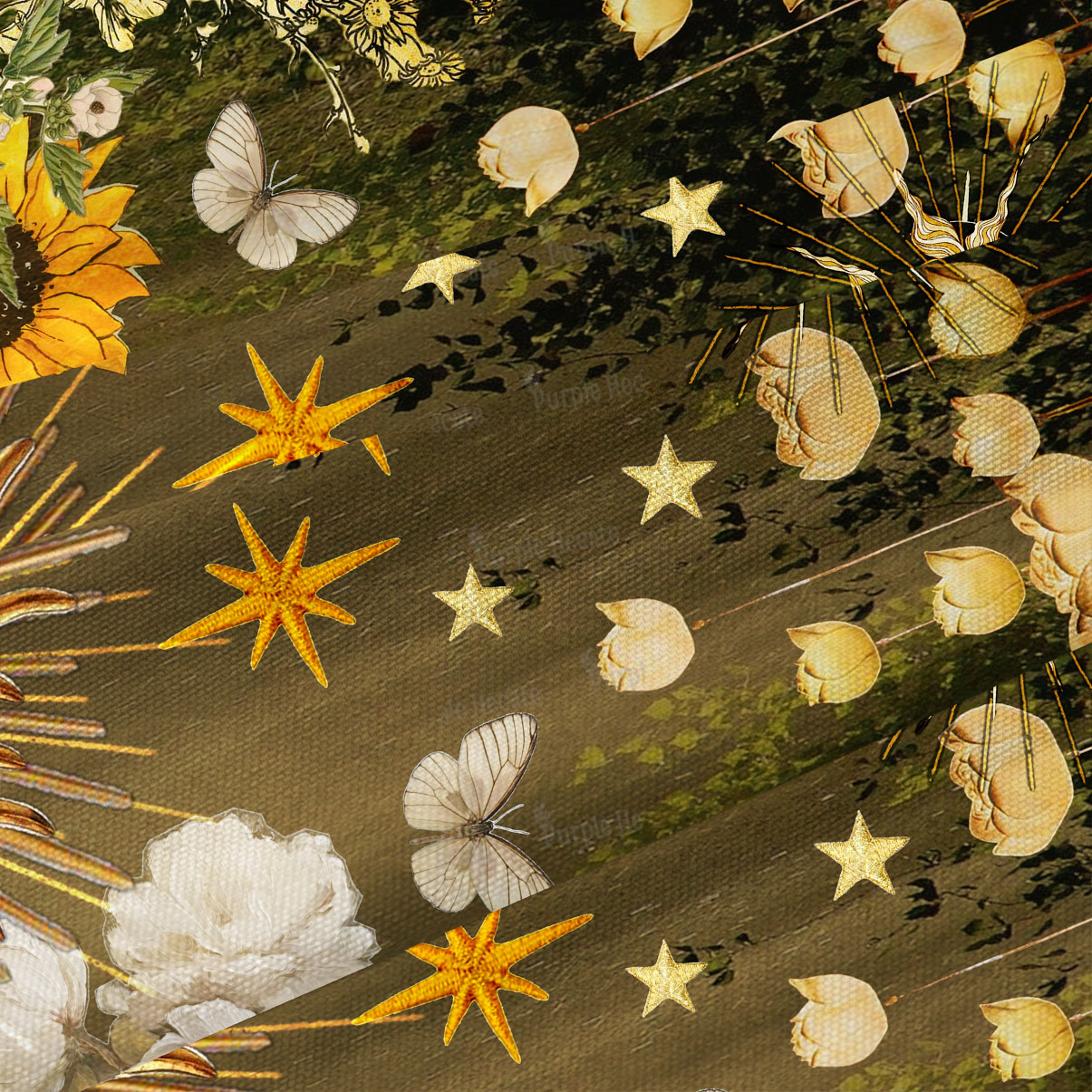 Purplehecate Garden of the Celestial Witch Maxi Tank Beachwear Dress