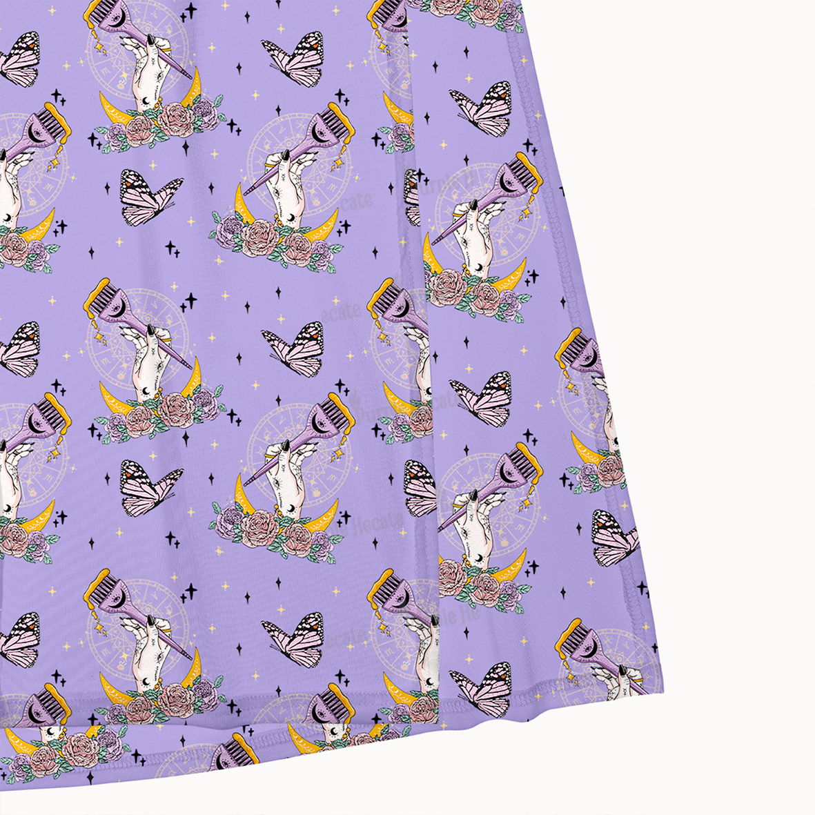 Purplehecate The Hair Colorist Maxi Tank Beachwear Dress