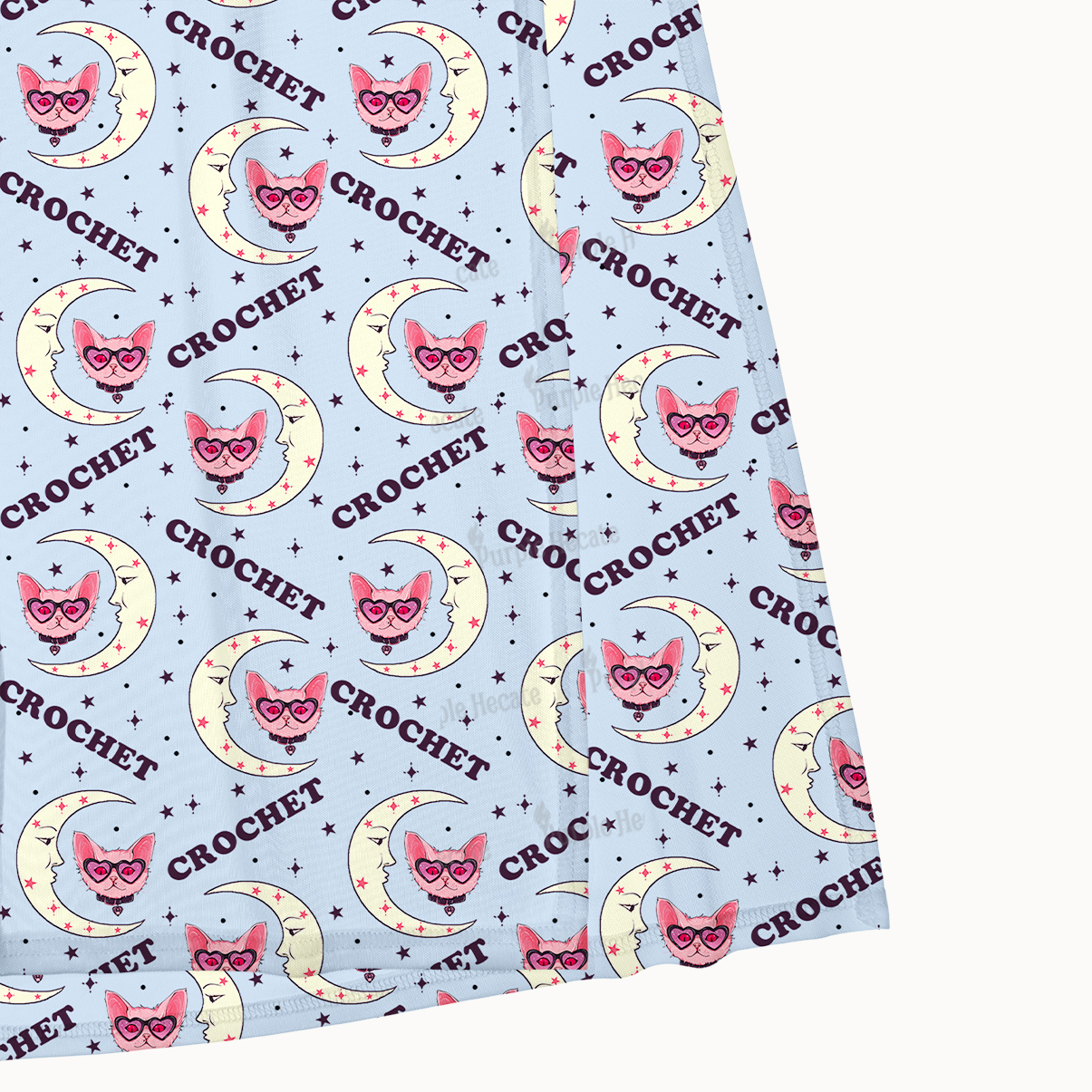 Purplehecate Cat Crochet Maxi Tank Beachwear Dress