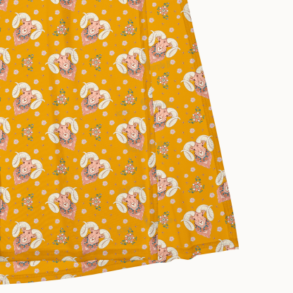 Purplehecate Aries Spirit Zodiac Maxi Tank Beachwear Dress