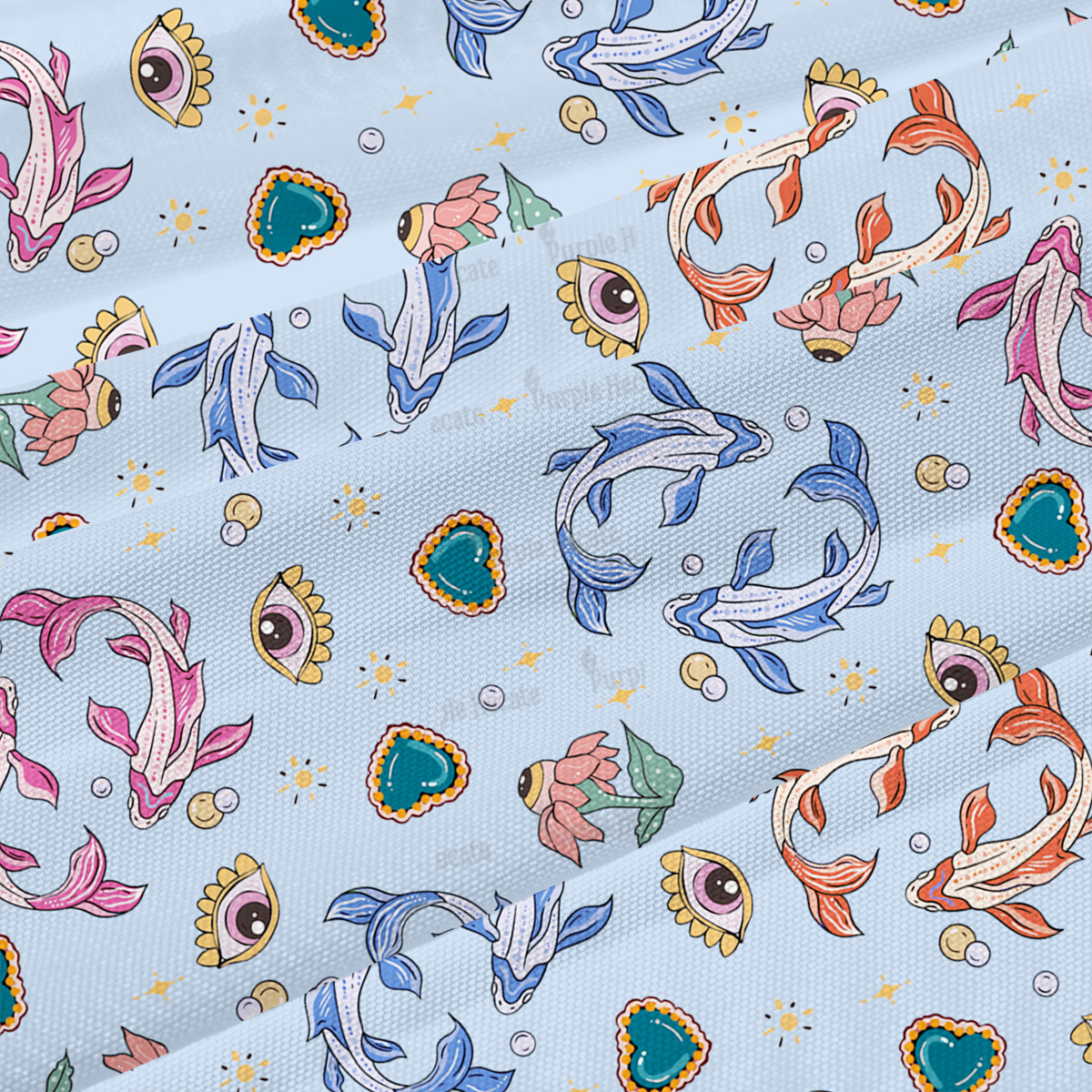 Purplehecate Pisces Spirit Zodiac Maxi Tank Beachwear Dress