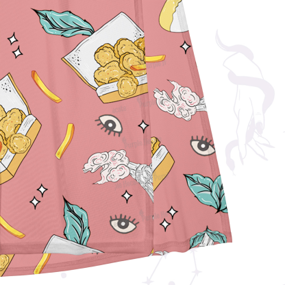 Purplehecate The Chicken Nugget Maxi Tank Beachwear Dress