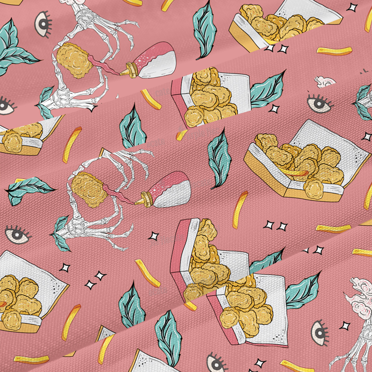 Purplehecate The Chicken Nugget Maxi Tank Beachwear Dress