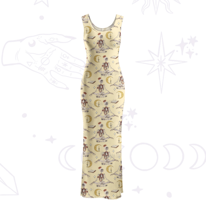 Purplehecate The Nurse Maxi Tank Beachwear Dress