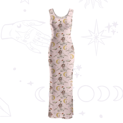 Purplehecate The Nurse Maxi Tank Beachwear Dress