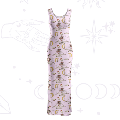 Purplehecate The Nurse Maxi Tank Beachwear Dress