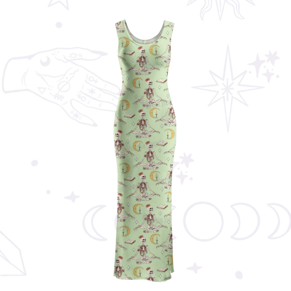 Purplehecate The Nurse Maxi Tank Beachwear Dress