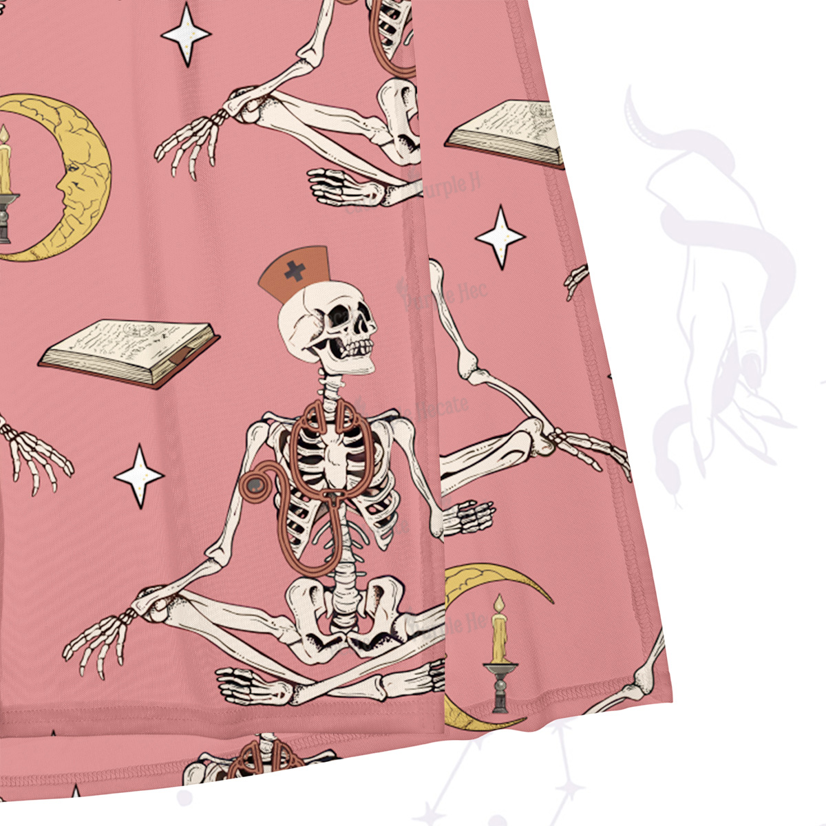 Purplehecate The Nurse Maxi Tank Beachwear Dress