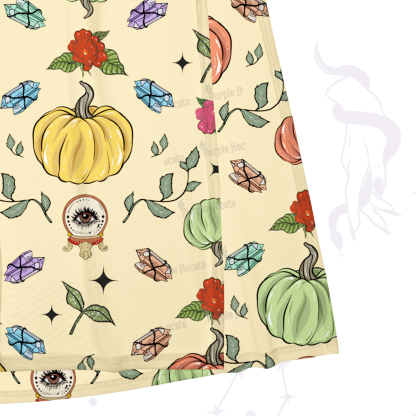 Purplehecate Magical Spiced Pumpkin Maxi Tank Beachwear Dress