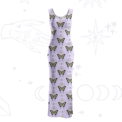 Purplehecate I Am Opening Maxi Tank Beachwear Dress