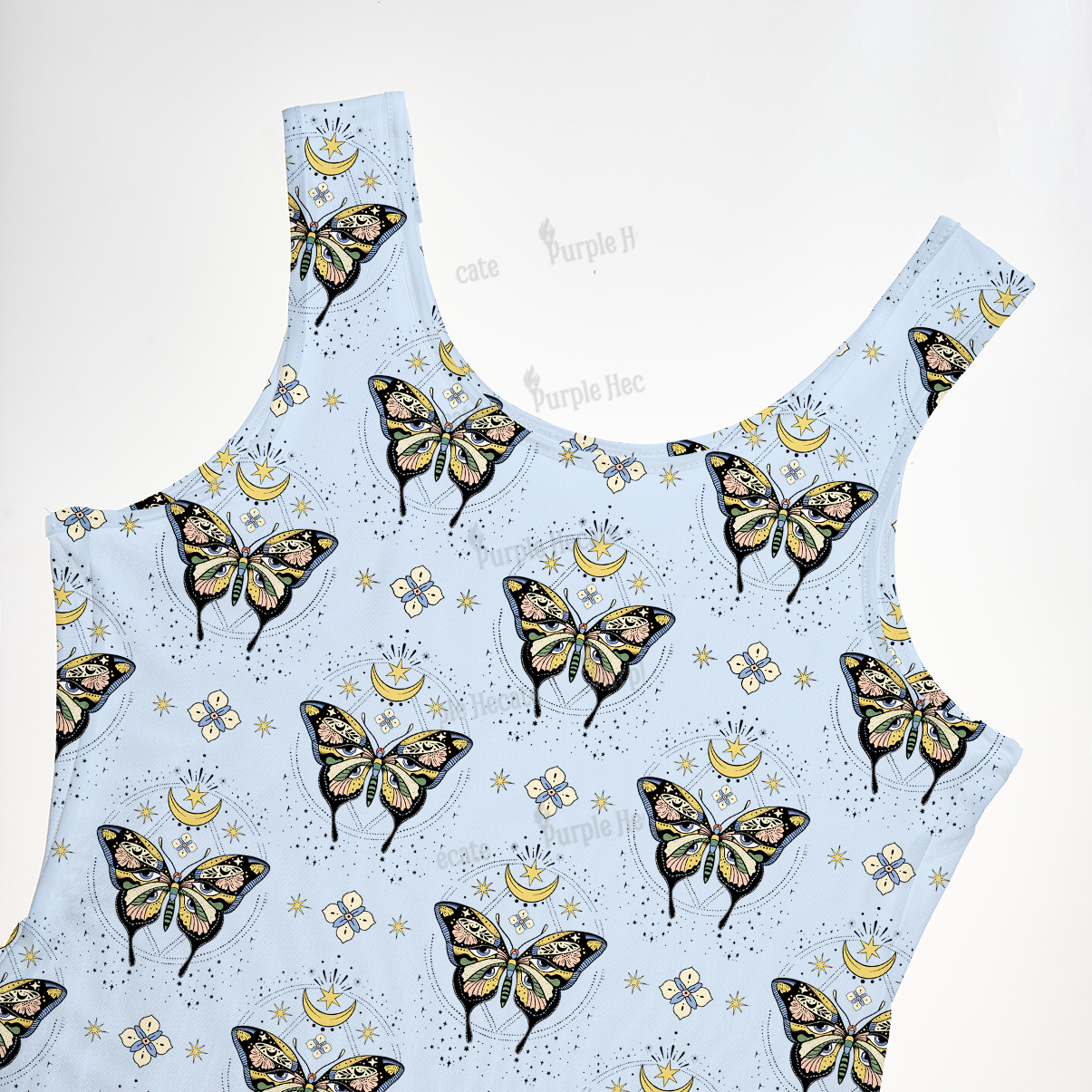 Purplehecate I Am Opening Maxi Tank Beachwear Dress