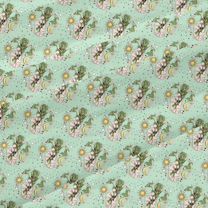 Purplehecate Go Sage Yourself Maxi Tank Beachwear Dress