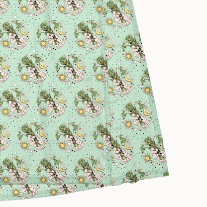 Purplehecate Go Sage Yourself Maxi Tank Beachwear Dress