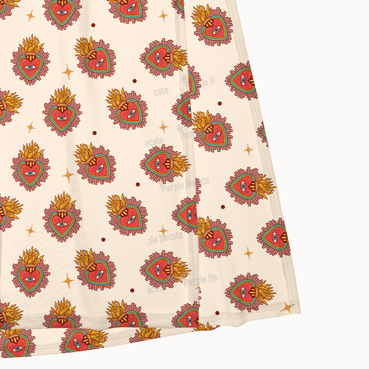 Purplehecate Sacred Heart Maxi Tank Beachwear Dress