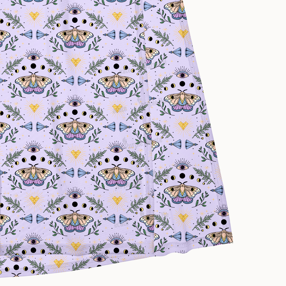 Purplehecate Luna Moth Witch Maxi Tank Beachwear Dress