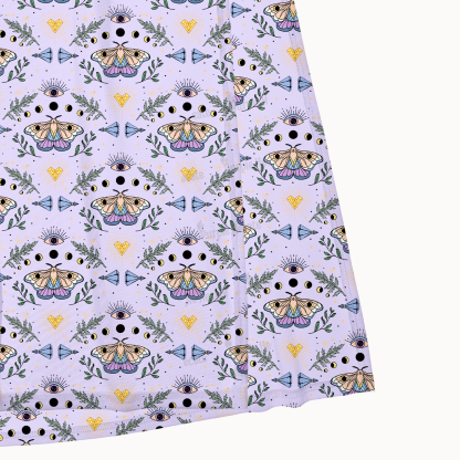 Purplehecate Luna Moth Witch Maxi Tank Beachwear Dress