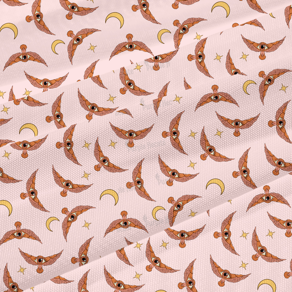 Purplehecate Moth and Moon Maxi Tank Beachwear Dress