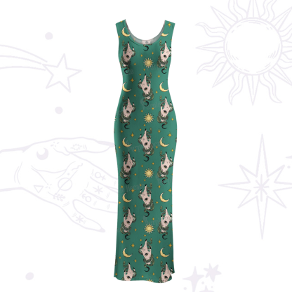 Purplehecate Reach For The Moon Tank Beachwear Dress