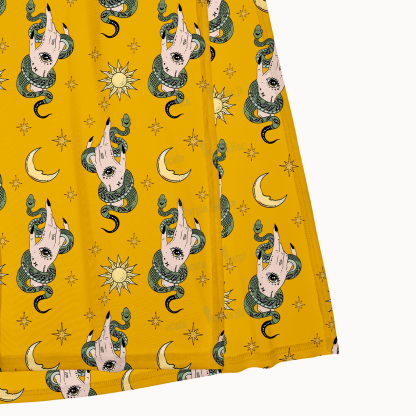 Purplehecate Reach For The Moon Tank Beachwear Dress