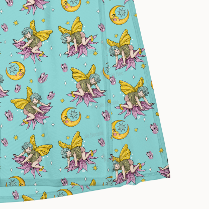 Purplehecate Stay Curious Maxi Tank Beachwear Dress