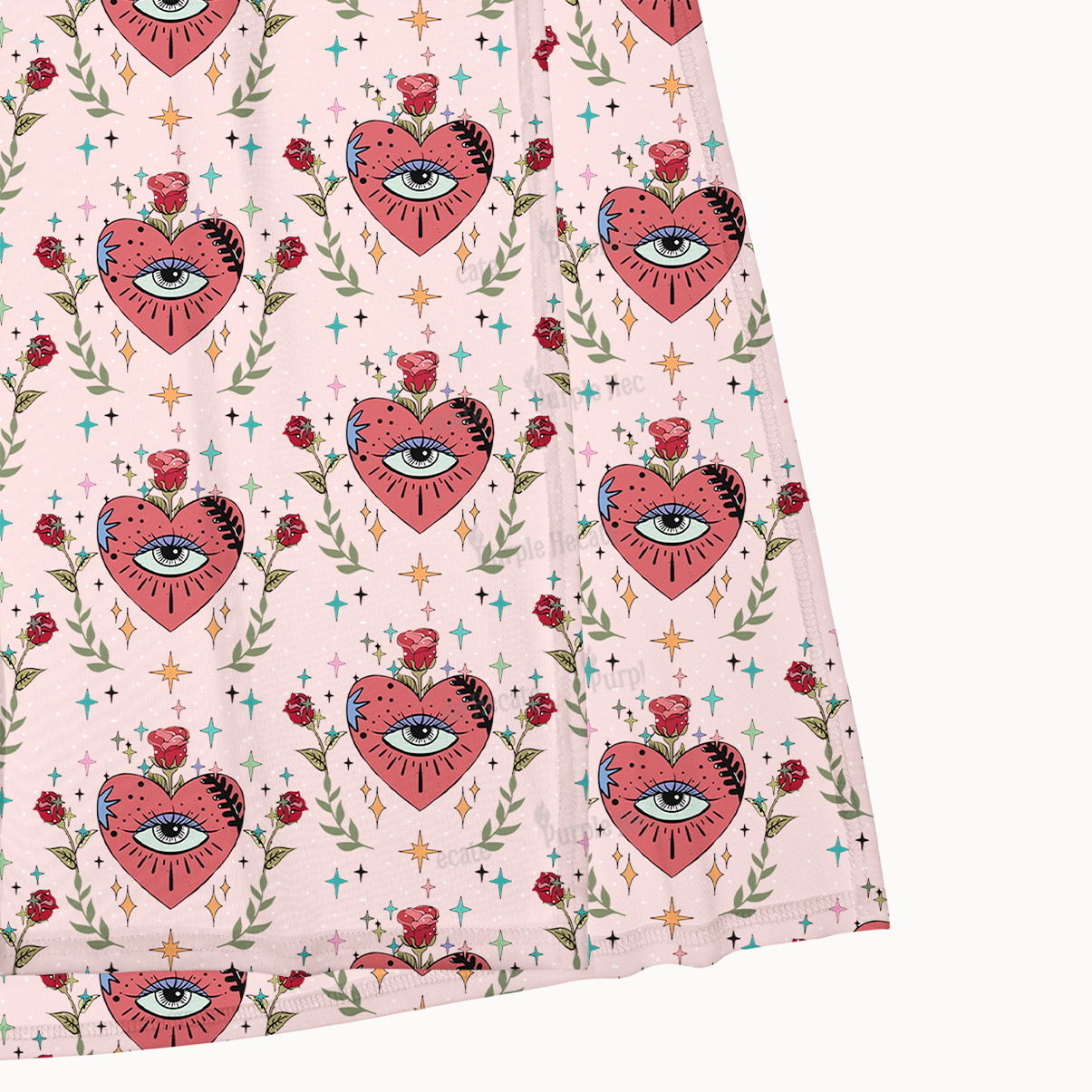 Purplehecate Mystic Eye Maxi Tank Beachwear Dress