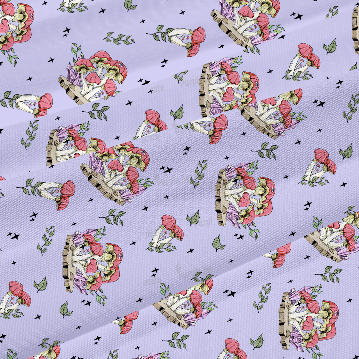 Purplehecate Fantasy Mushroom Maxi Tank Beachwear Dress