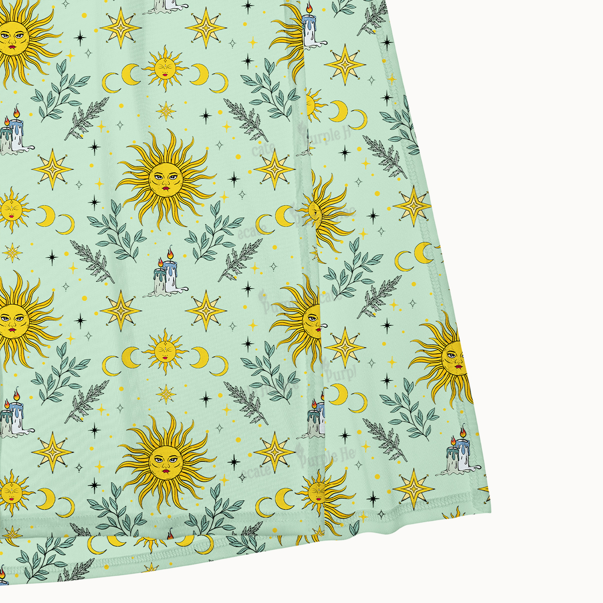 Purplehecate Magic Sun Maxi Tank Beachwear Dress