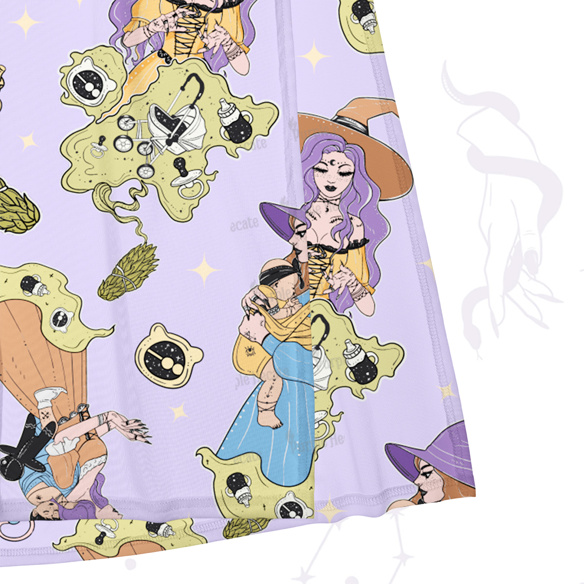 Purplehecate Mom Group Shenanigans Maxi Tank Beachwear Dress