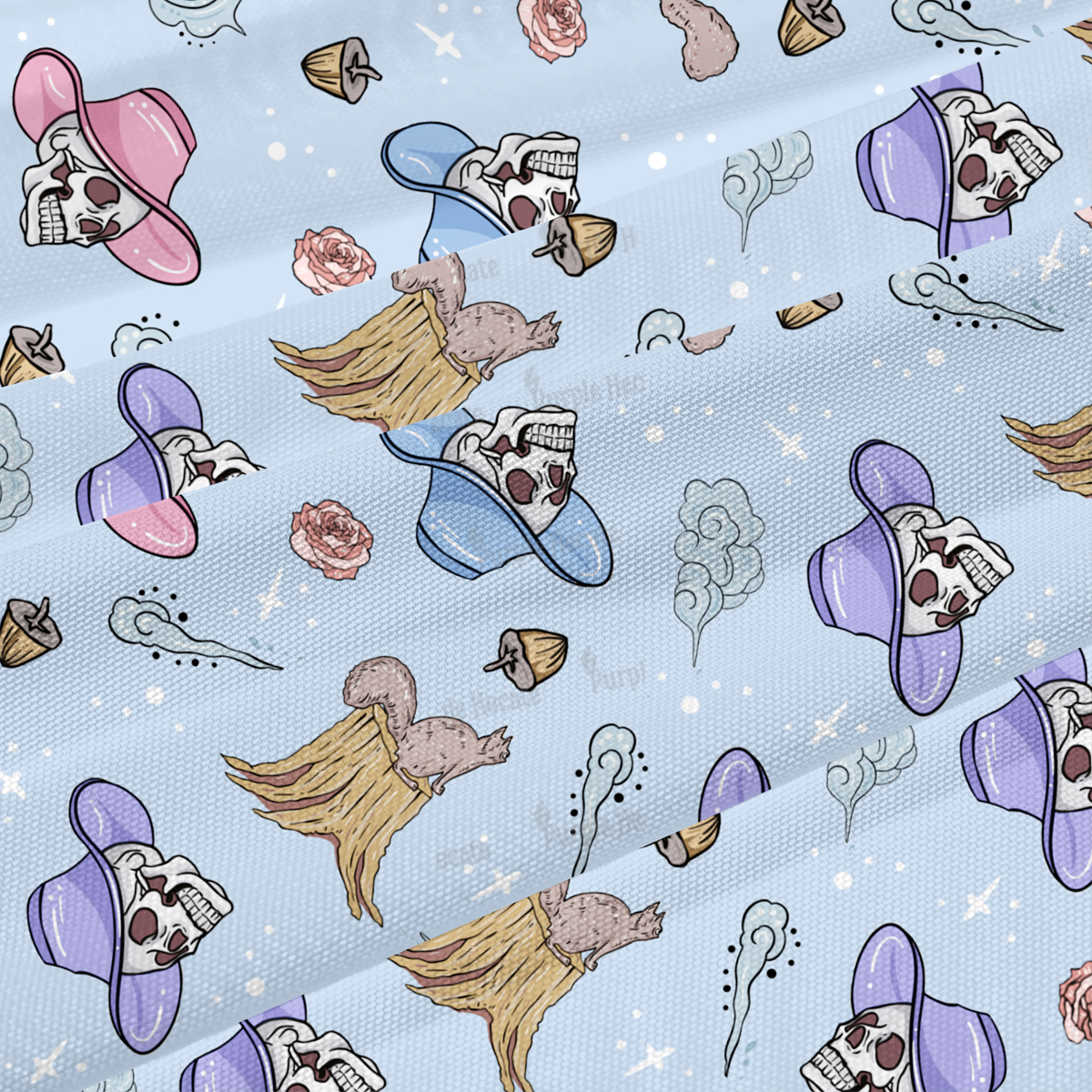 Purplehecate Magical Cowboy Skull Maxi Tank Beachwear Dress