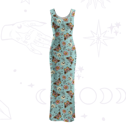 Purplehecate The Endings Won't End You Maxi Tank Beachwear Dress