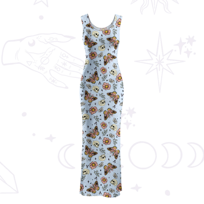 Purplehecate The Endings Won't End You Maxi Tank Beachwear Dress