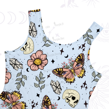 Purplehecate The Endings Won't End You Maxi Tank Beachwear Dress