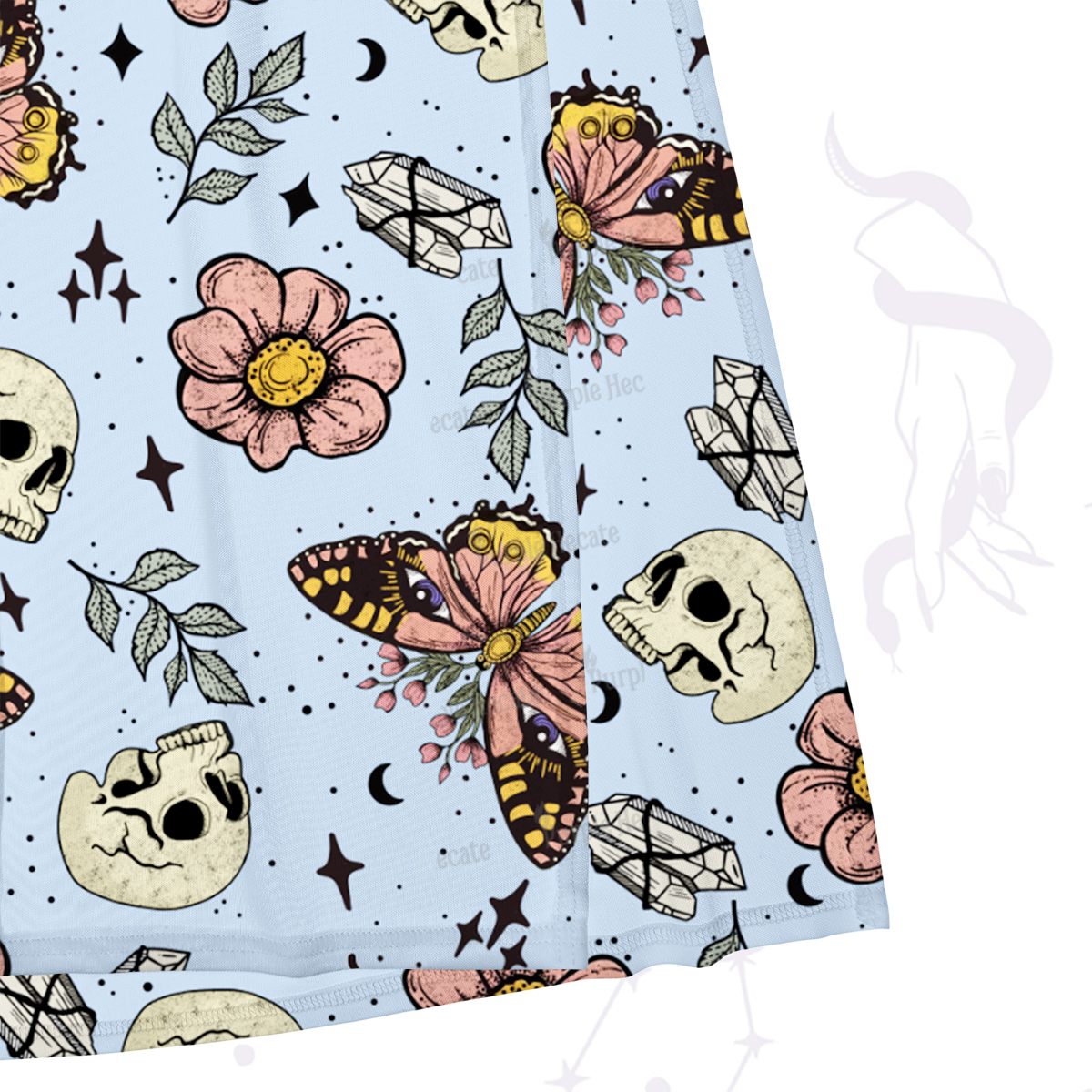 Purplehecate The Endings Won't End You Maxi Tank Beachwear Dress