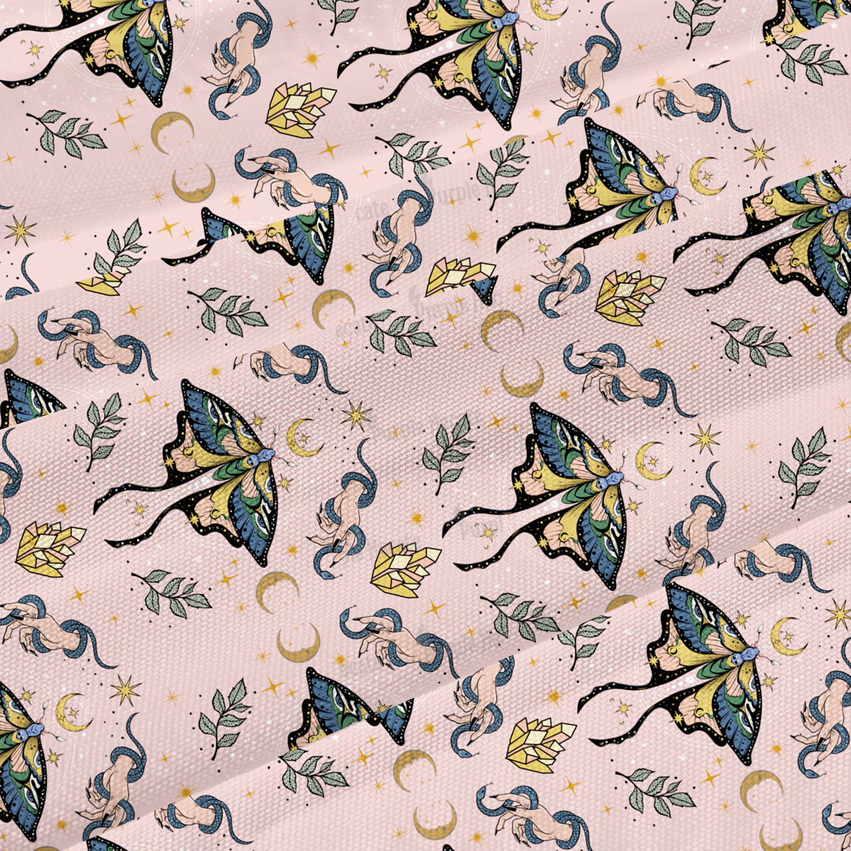 Purplehecate Mystical Moth Beachwear Maxi Tank Dress