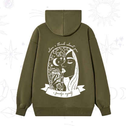 Purplehecate When I Think About You I Smudge Myself Hoodie