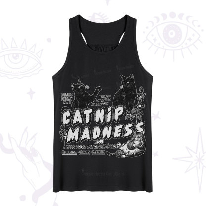 Purplehecate Catnip?Madness Cute?Cat Tank