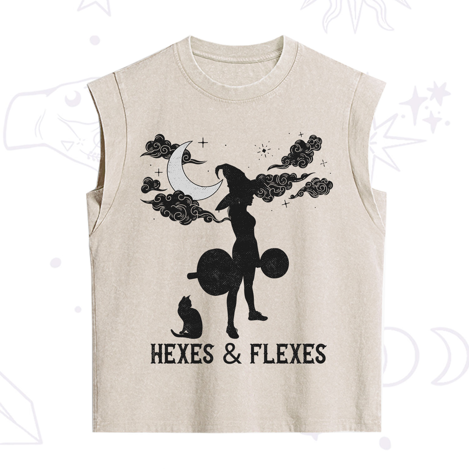 Purplehecate Witchy Workout Vintage Washed Tank